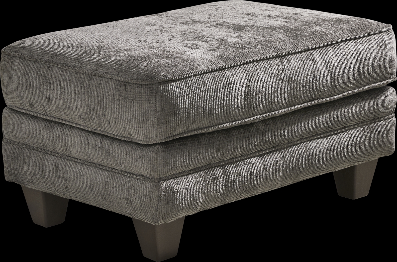 Salgado Charcoal Ottoman - Thumbnail - Image 1