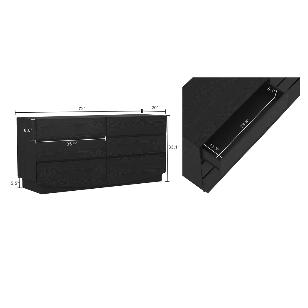 Salhu Black Dresser - Thumbnail - Image 5