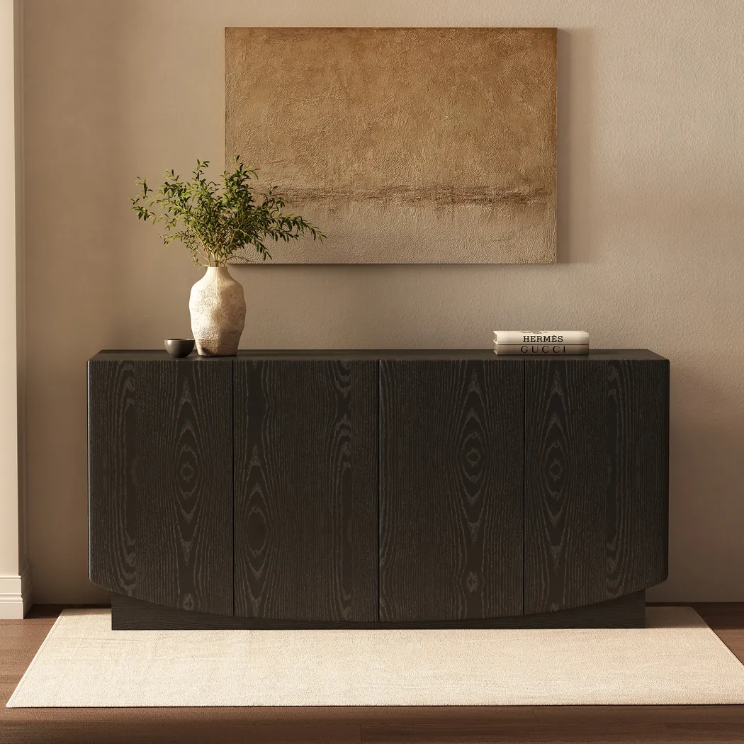 Salhu Black Sideboard - Thumbnail - Image 4