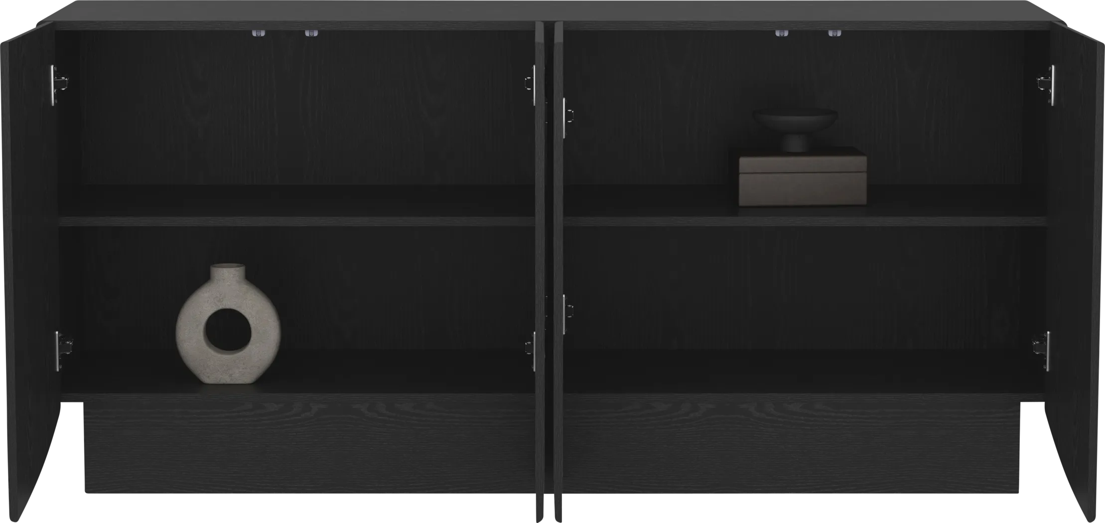 Salhu Black Sideboard - Thumbnail - Image 8