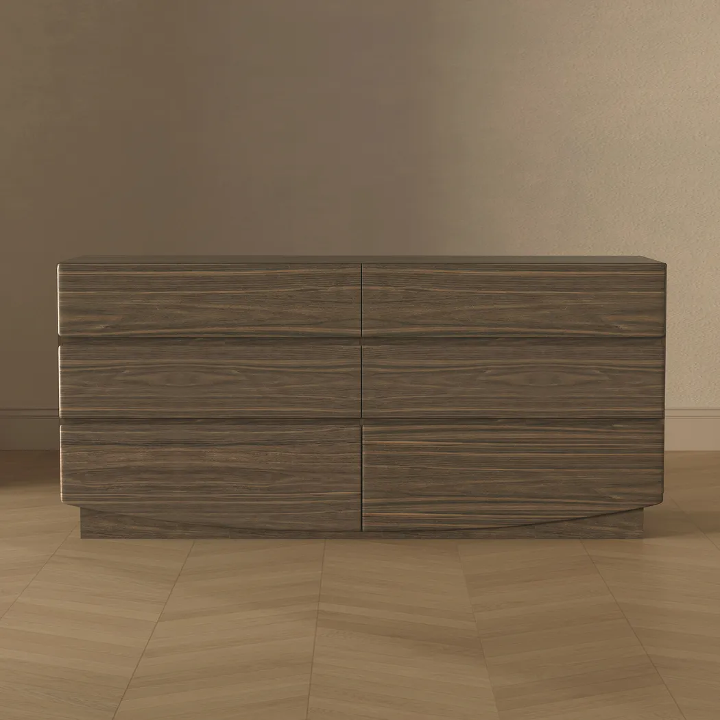Salhu Walnut Dresser - Thumbnail - Image 2