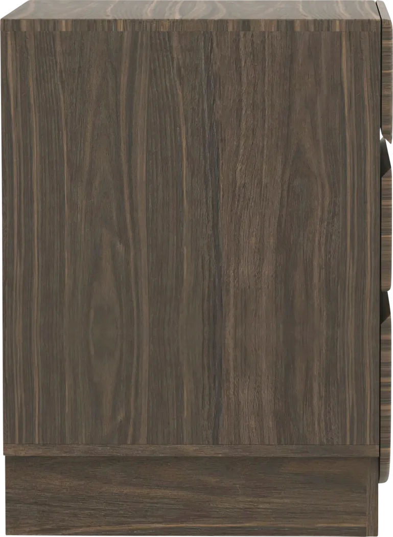 Salhu Walnut Nightstand - Thumbnail - Image 5