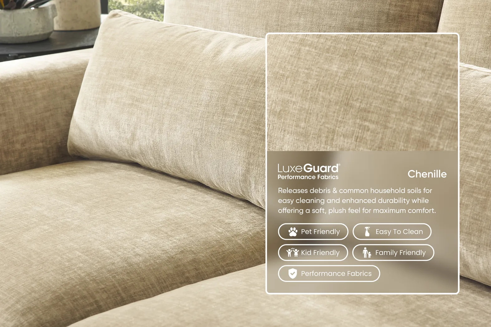Salinas Putty 7 Pc Living Room with Apartment Sleeper Sofa - Image 3