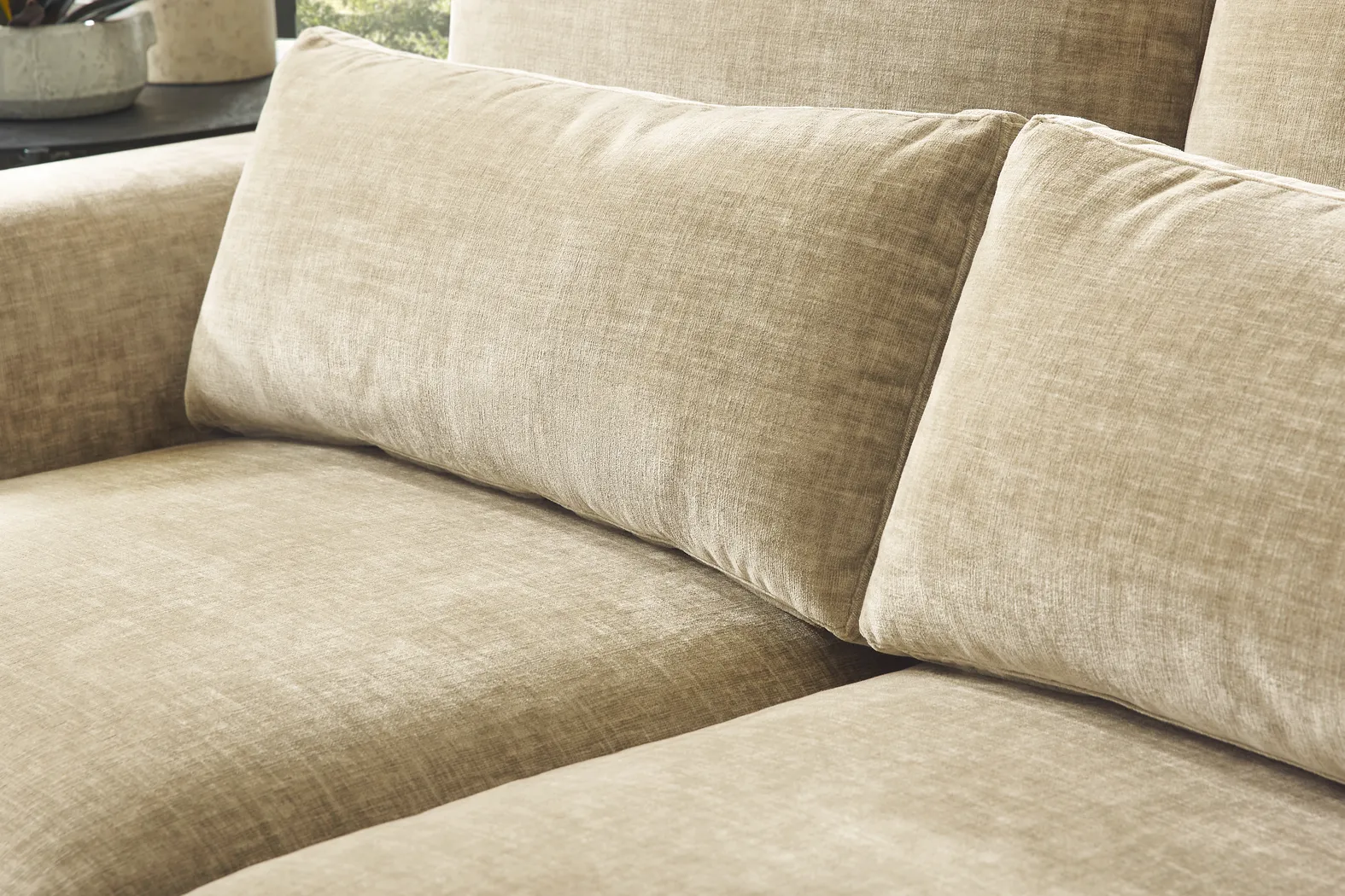 Salinas Putty 7 Pc Living Room with Gel Foam Apartment Sleeper Sofa - Image 9