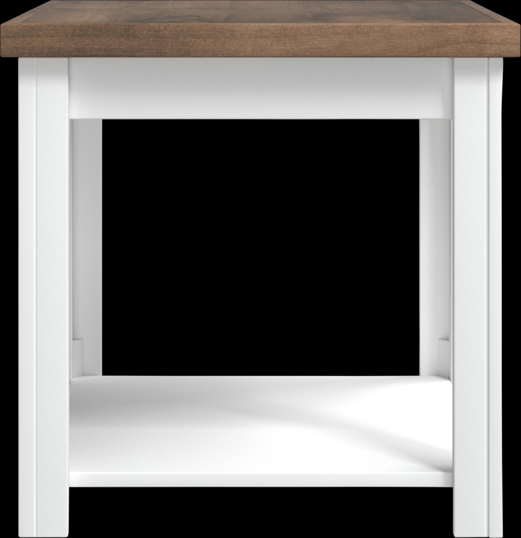 Trisano White End Table - Thumbnail - Image 8