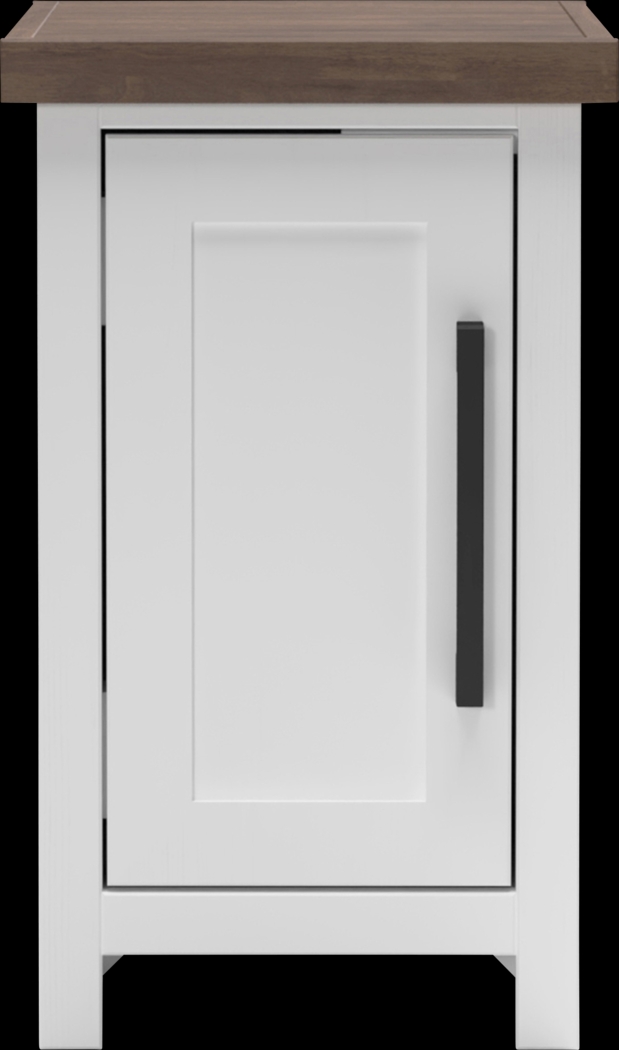 Trisano White Nightstand - Thumbnail - Image 2