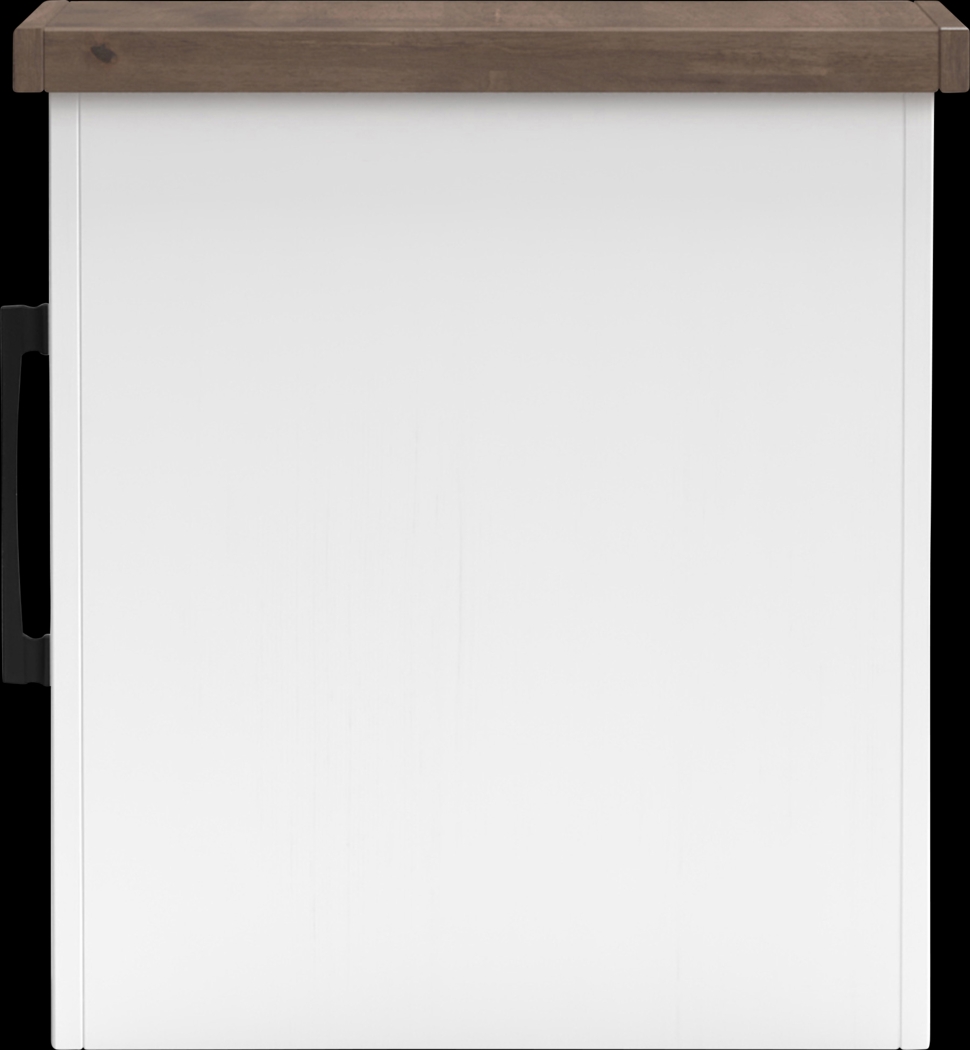 Trisano White Nightstand - Thumbnail - Image 4