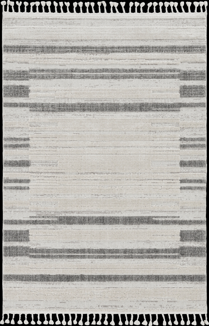 Salissea Gray 5'3 x 7'7 Rug - Thumbnail - Image 1