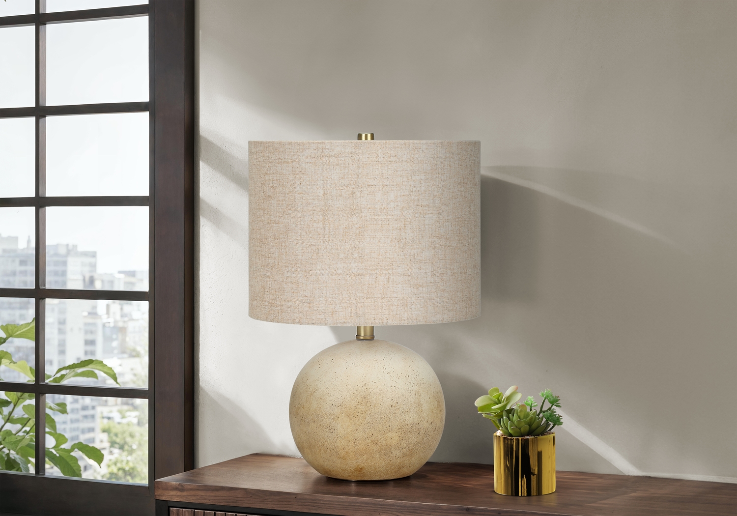 Sallan Hills Beige Lamp - Thumbnail - Image 2