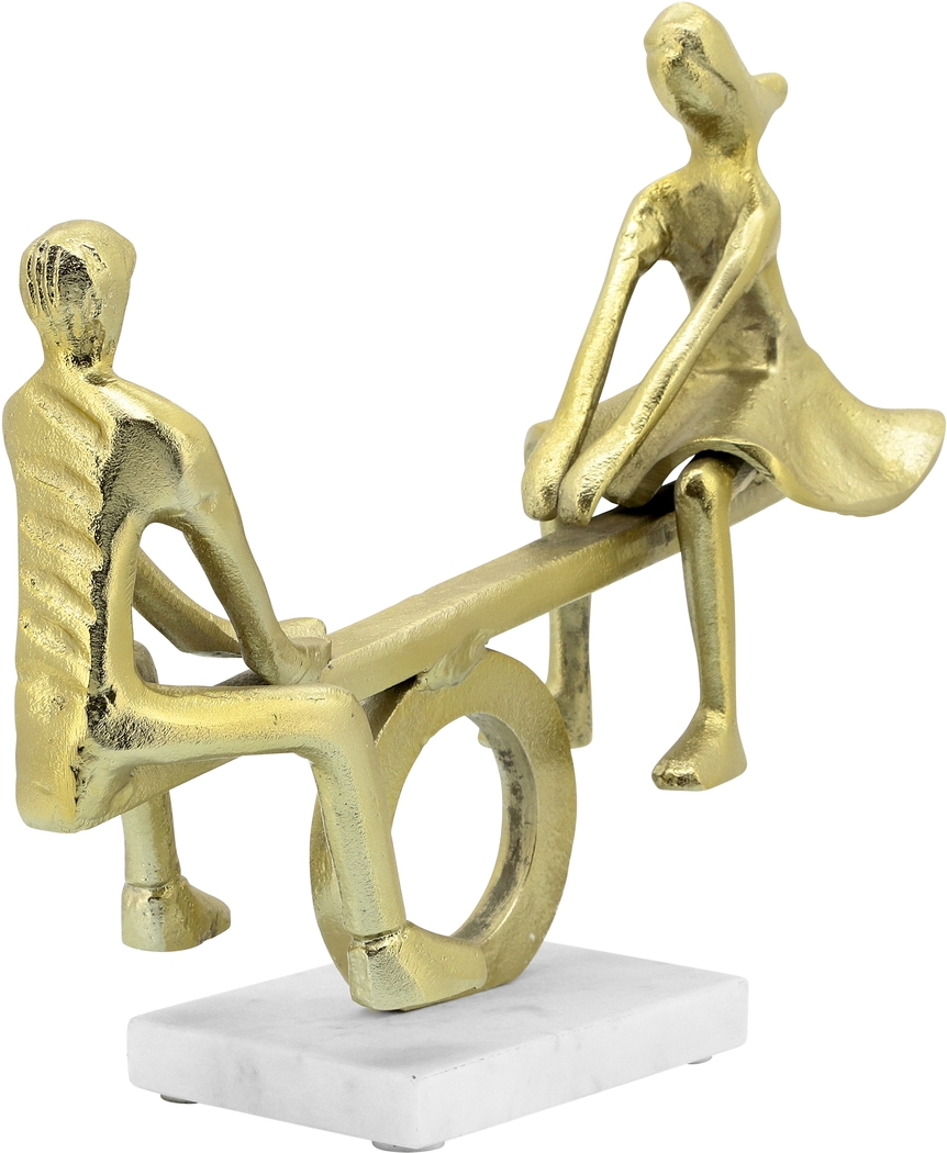 Sallcedo Gold Sculpture - Thumbnail - Image 3