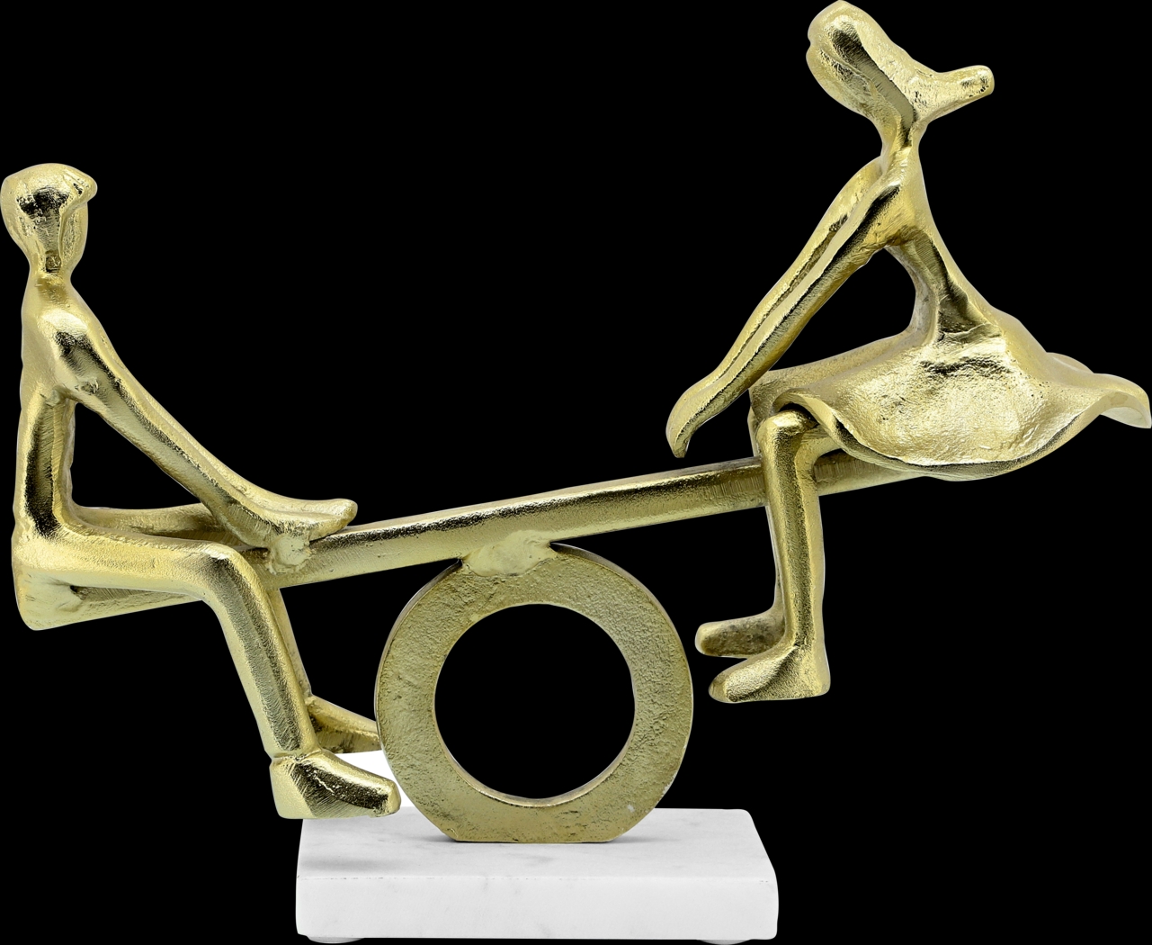 Sallcedo Gold Sculpture - Thumbnail - Image 1