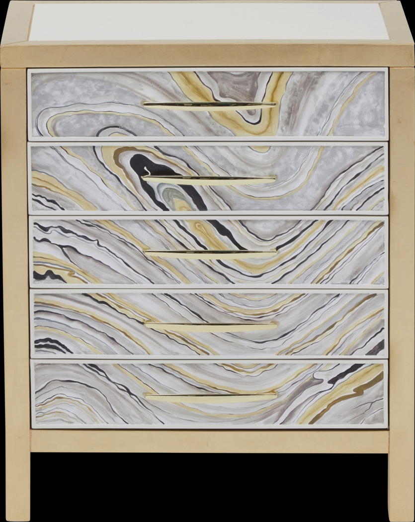 Sallee White Accent Cabinet - Thumbnail - Image 2