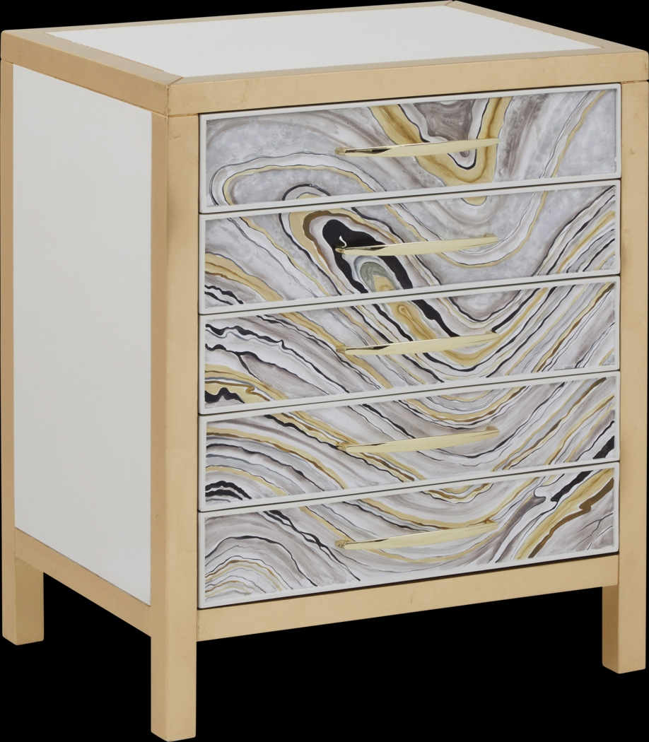 Sallee White Accent Cabinet - Thumbnail - Image 1