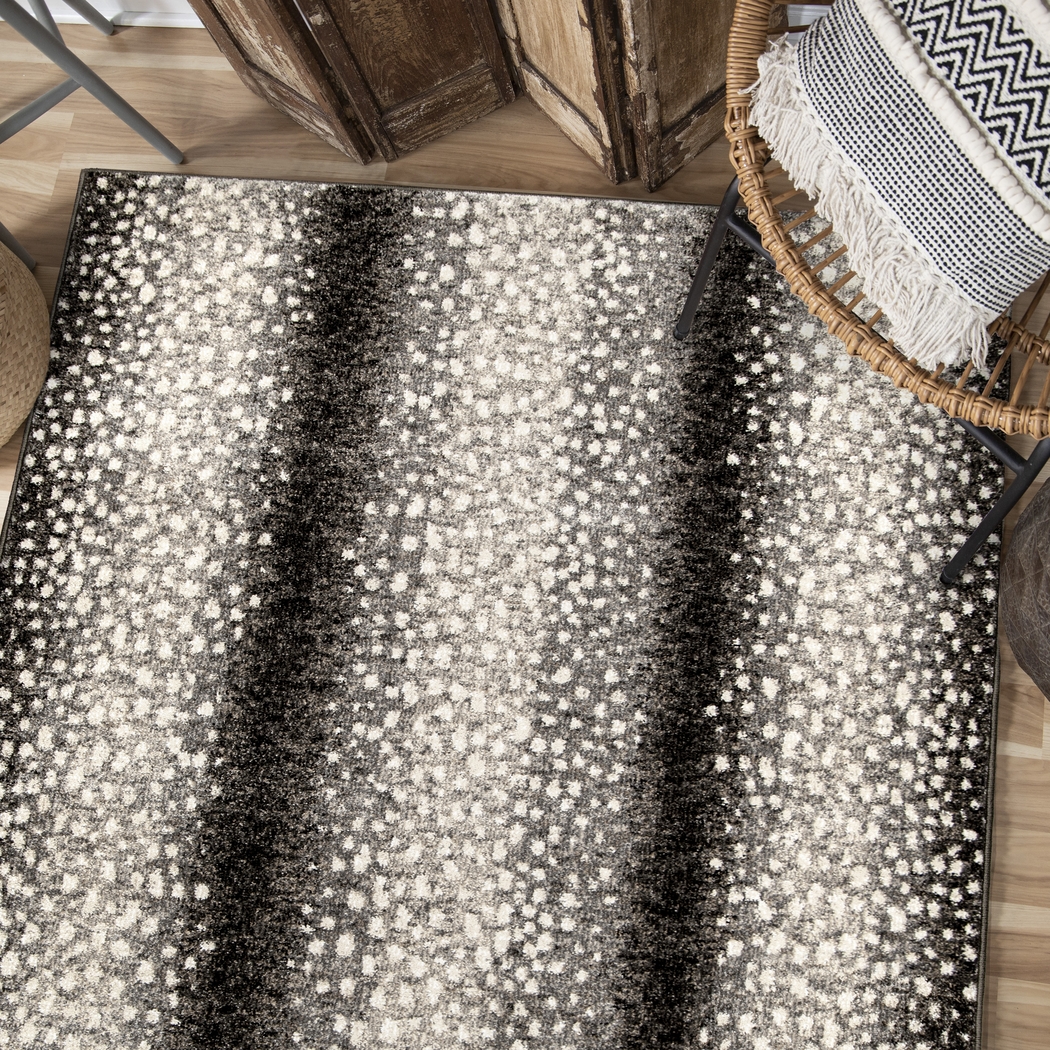 Salme Gray 5'3 x 7'6 Rug - Thumbnail - Image 3