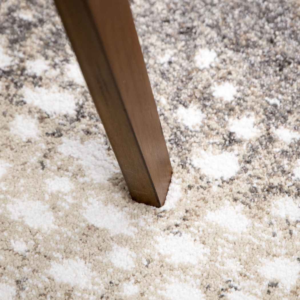 Salme Light Gray 5'3 x 7'6 Rug - Thumbnail - Image 4