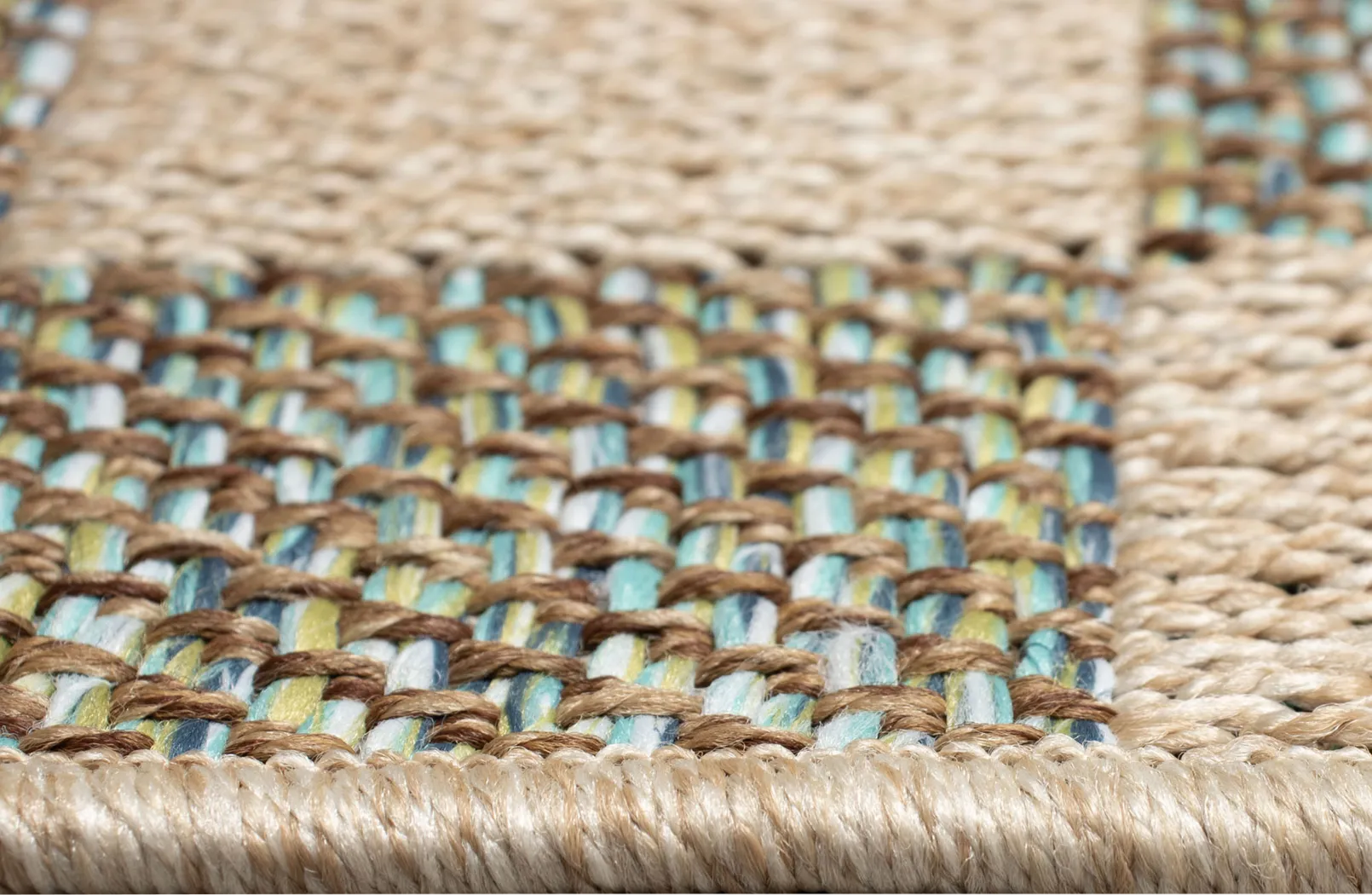 Salow Blue 5'3 x 7'3 Indoor/Outdoor Rug - Thumbnail - Image 5
