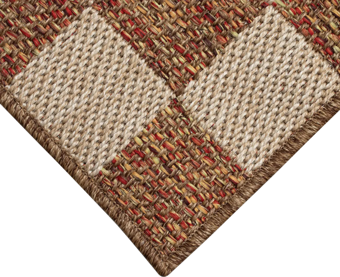 Salow Rust 5'3 x 7'3 Indoor/Outdoor Rug - Thumbnail - Image 3