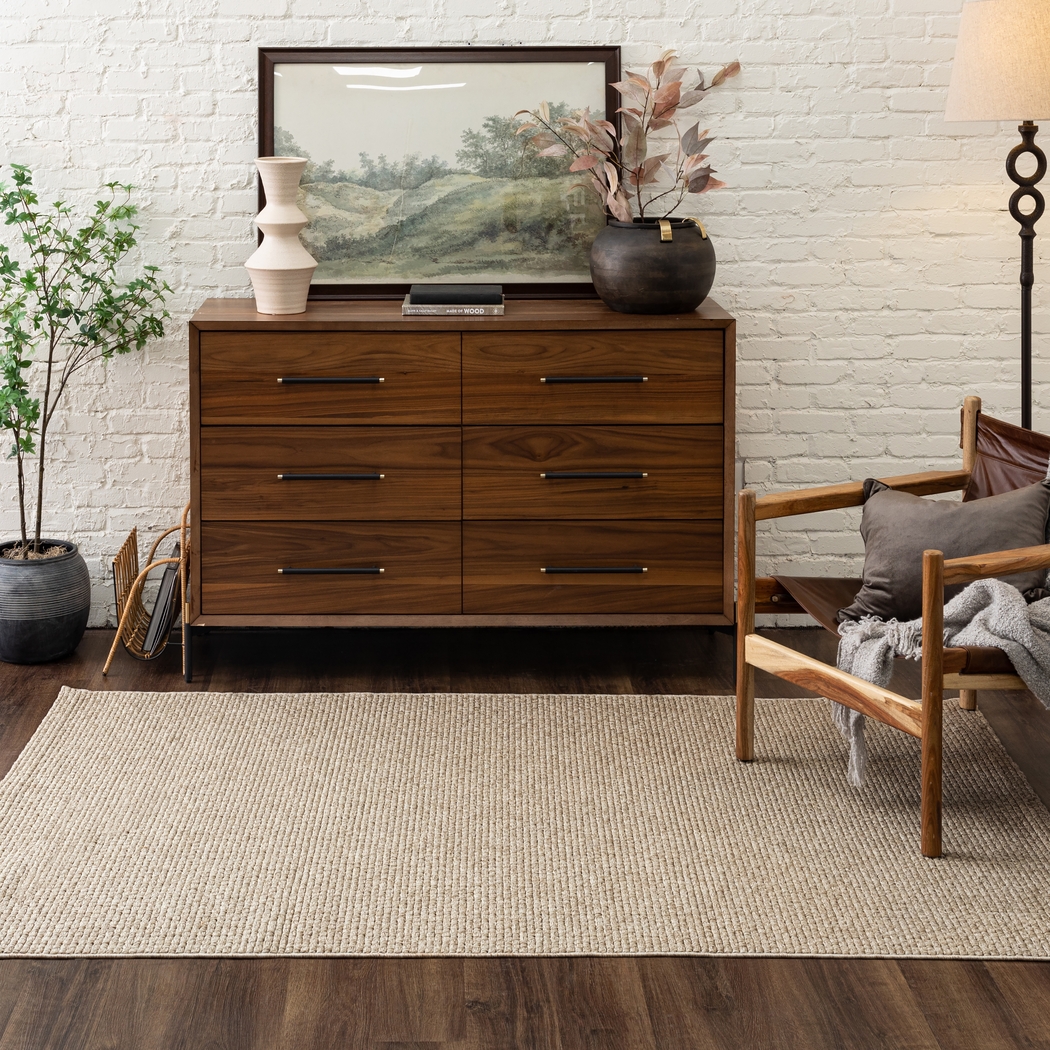 Salt Life Buxlam Bay Beige 7'10 x 10' Indoor/Outdoor Rug - Thumbnail - Image 3