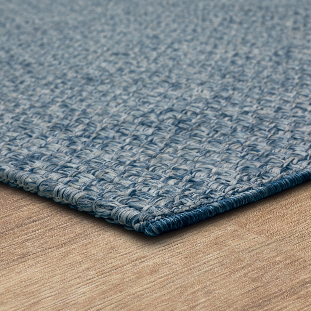 Salt Life Buxlam Bay Blue 7'10 x 10' Indoor/Outdoor Rug - Thumbnail - Image 10