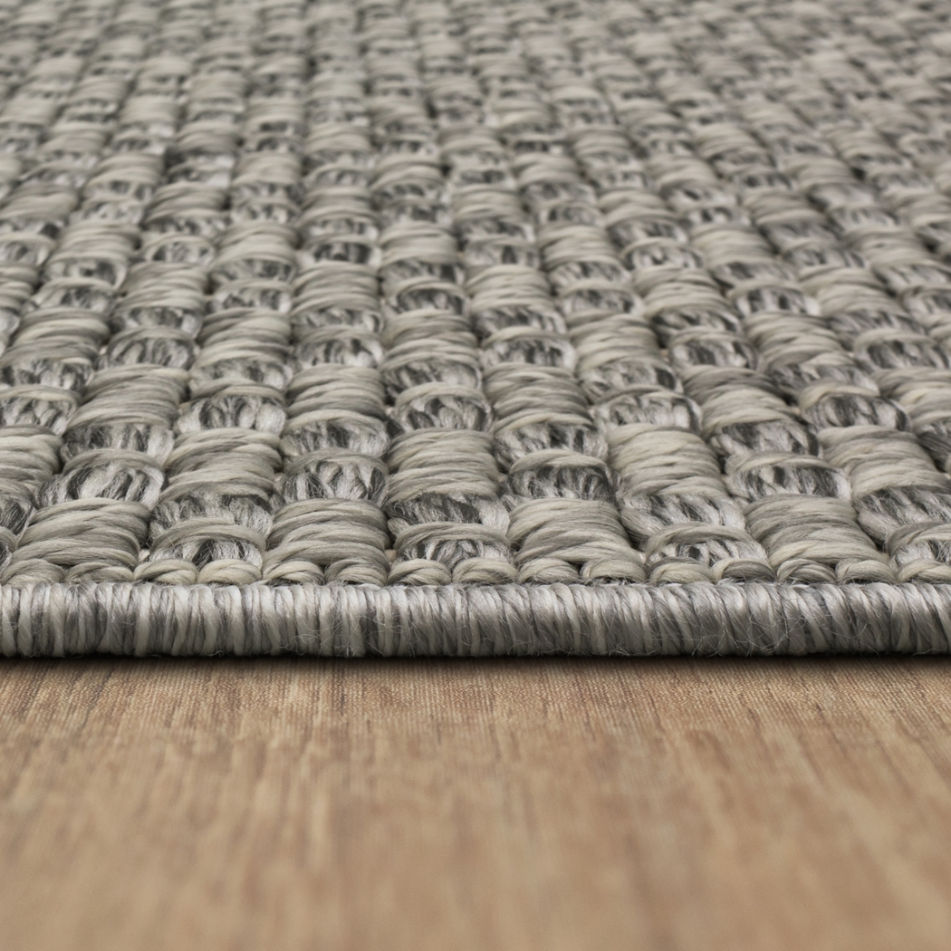 Salt Life Buxlam Bay Gray 7'10 x 10' Indoor/Outdoor Rug - Thumbnail - Image 7