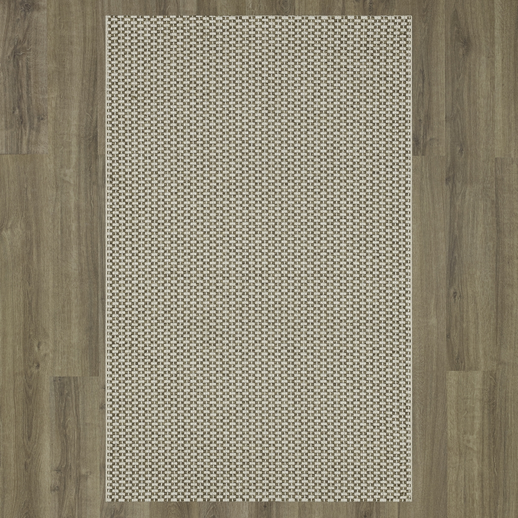 Salt Life Buxlam Bay Natural 6'6 x 9' Indoor/Outdoor Rug - Thumbnail - Image 5