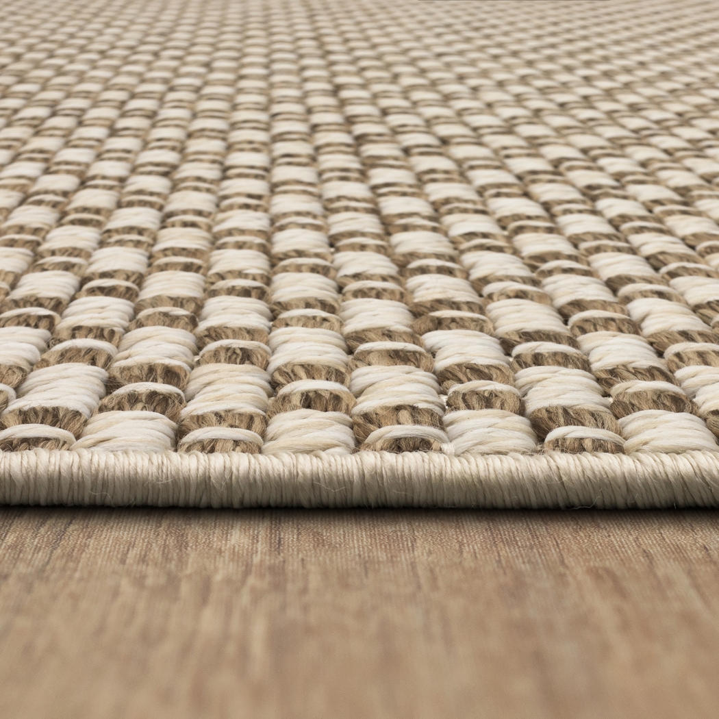 Salt Life Buxlam Bay Natural 6'6 x 9' Indoor/Outdoor Rug - Thumbnail - Image 9