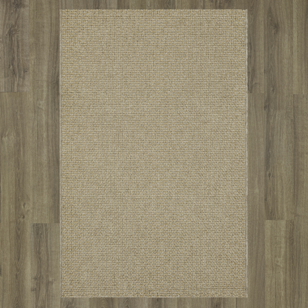 Salt Life Buxlam Bay Tan 6'6 x 9' Indoor/Outdoor Rug - Thumbnail - Image 4