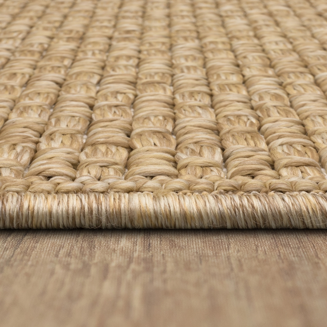 Salt Life Buxlam Bay Tan 7'10 x 10' Indoor/Outdoor Rug - Thumbnail - Image 5
