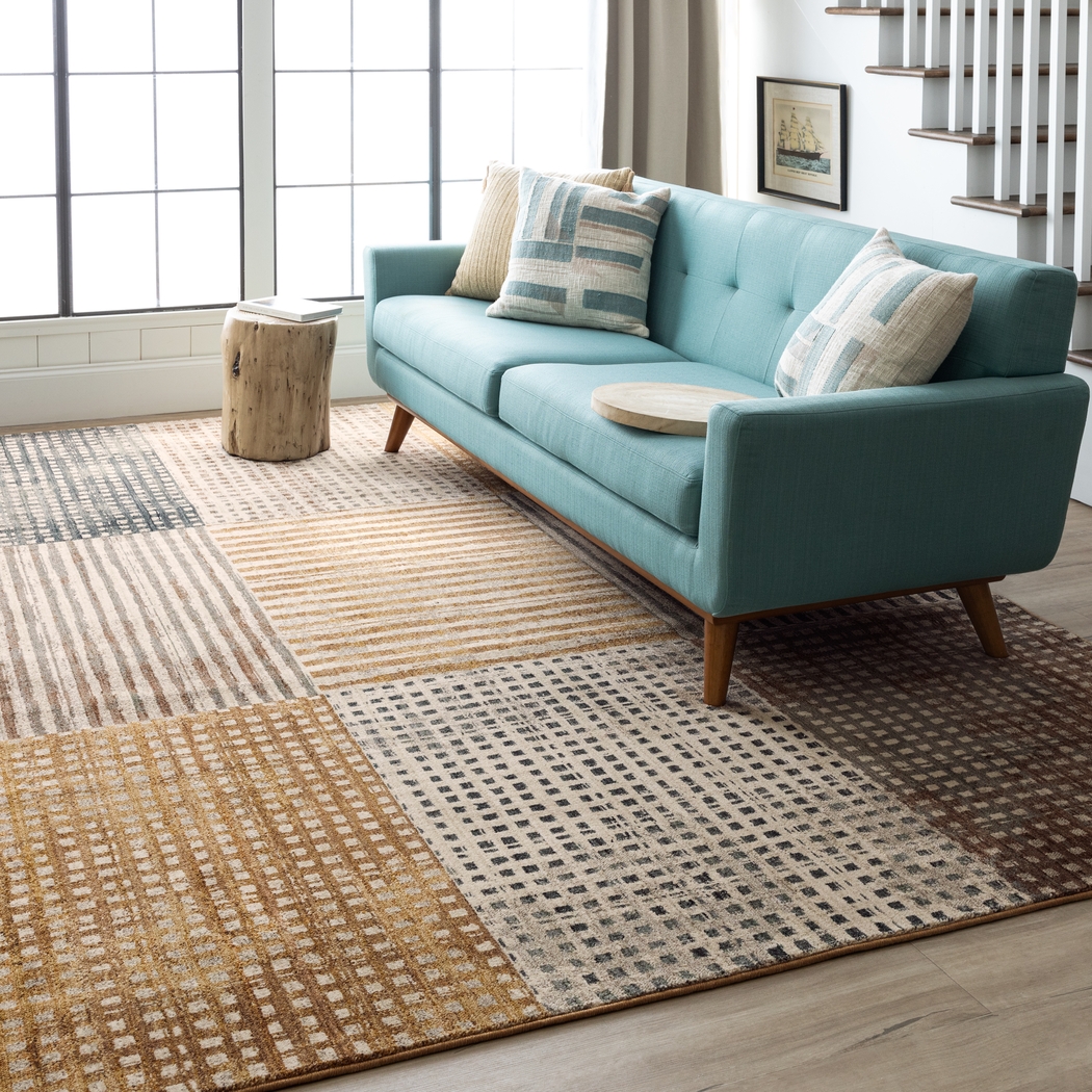 Salt Life Palm Pier Gray 8' x 10' Rug - Thumbnail - Image 3