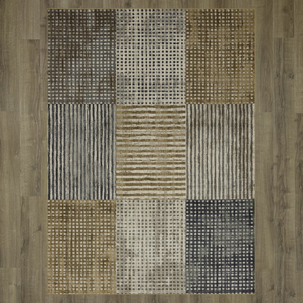 Salt Life Palm Pier Gray 8' x 10' Rug - Thumbnail - Image 9