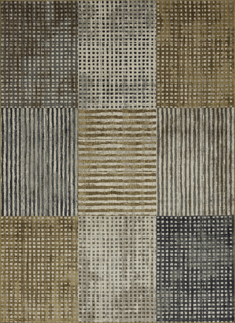 Salt Life Palm Pier Gray 8' x 10' Rug - Thumbnail - Image 1