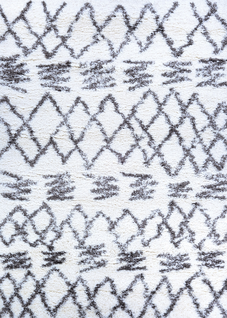 Saltby White 5'3 x 7'6 Rug - Thumbnail - Image 1