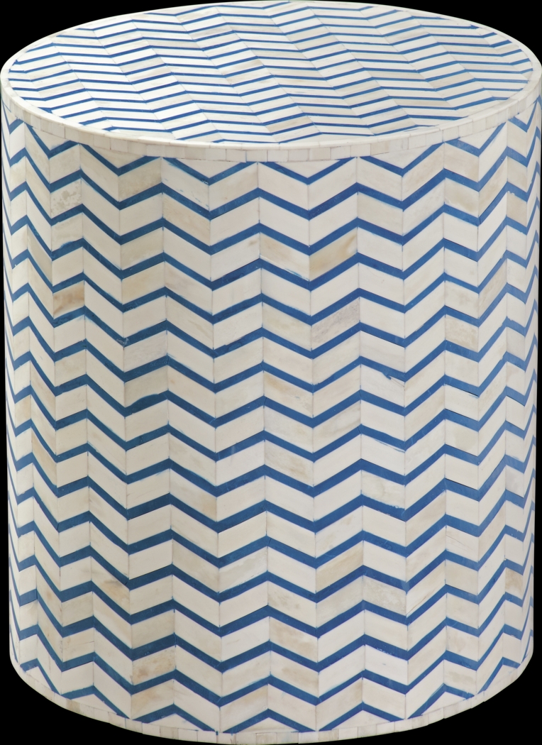 Saltonstall Blue Accent Table - Thumbnail - Image 1