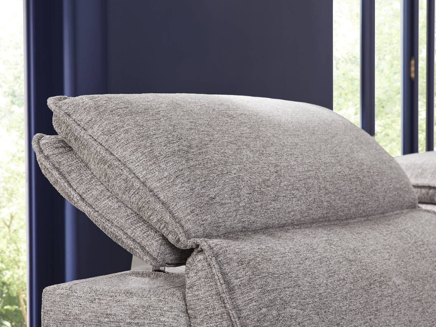 Salvator Street Gray 5 Pc Dual Power Reclining Sectional - Thumbnail - Image 4