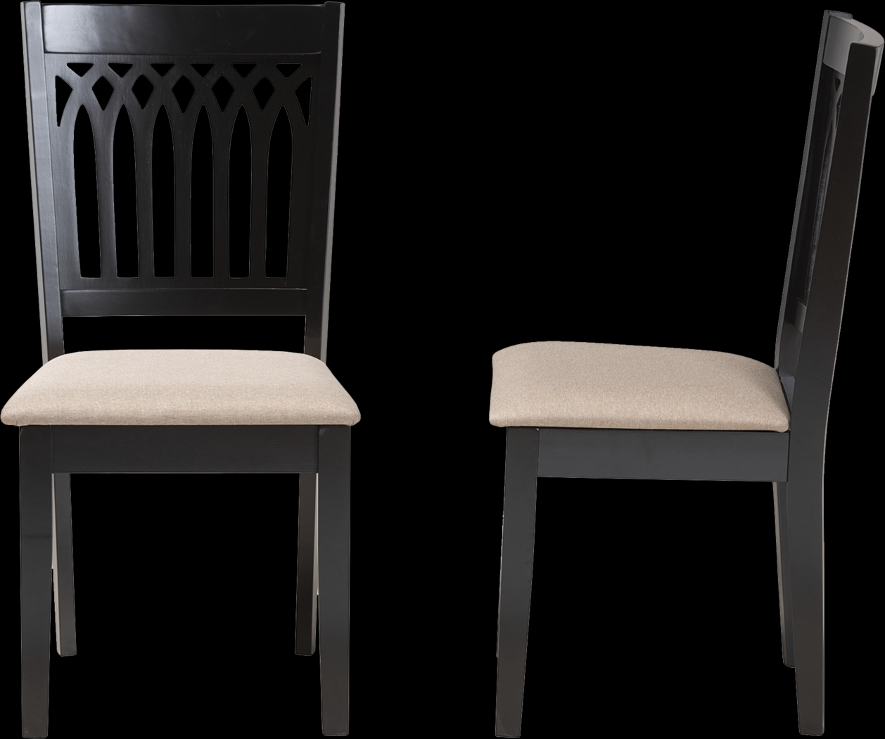 Salzedo Brown Dining Chair, Set of 2 - Thumbnail - Image 5