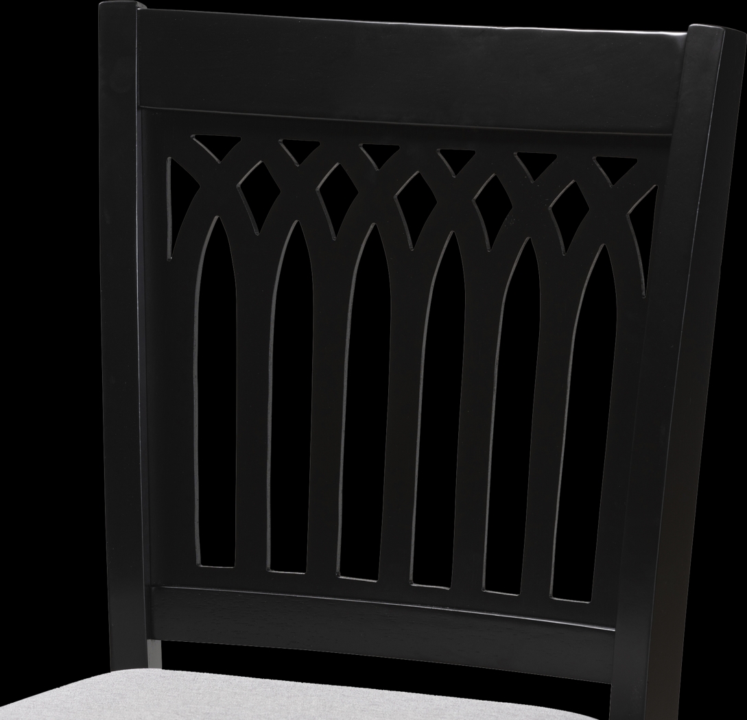 Salzedo Dark Brown Counter Stool, Set of 2 - Thumbnail - Image 6