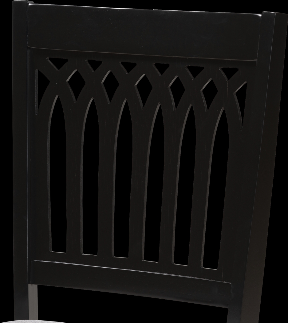 Salzedo Dark Brown Dining Chair, Set of 2 - Thumbnail - Image 6