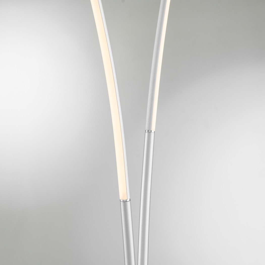 Salzedo Isle Silver Floor Lamp - Thumbnail - Image 3