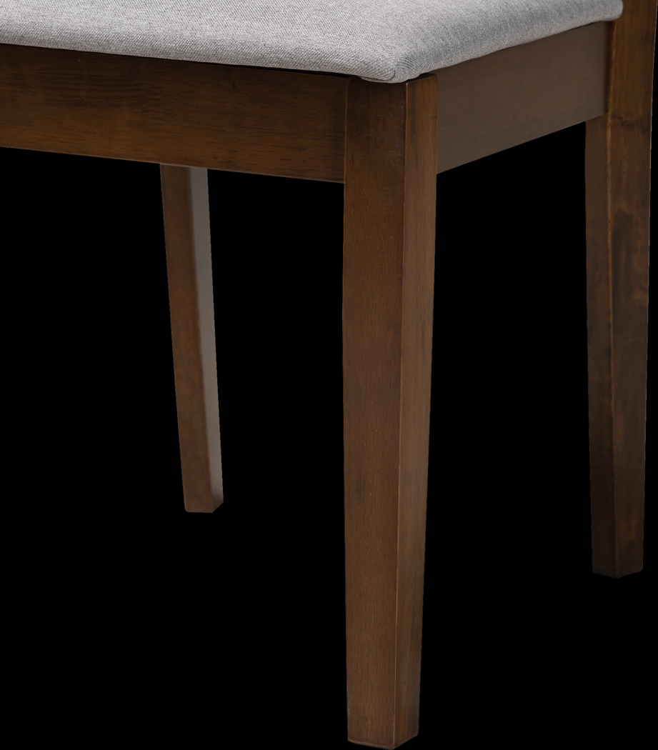 Salzedo Walnut Brown Dining Chair, Set of 2 - Thumbnail - Image 6