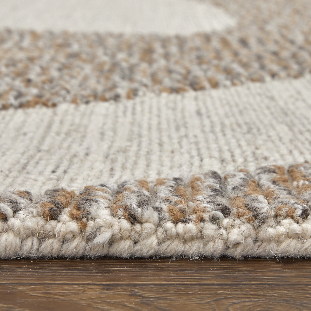 Sama Tan 5' x 8' Rug - Thumbnail - Image 4