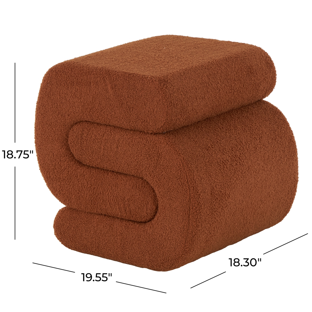 Samace Copper Ottoman - Thumbnail - Image 7