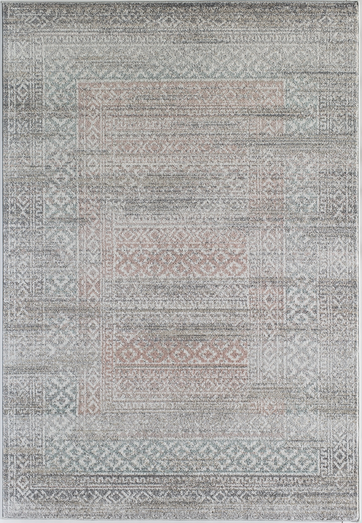 Samarbir Pink 5' x 7' Rug - Thumbnail - Image 1