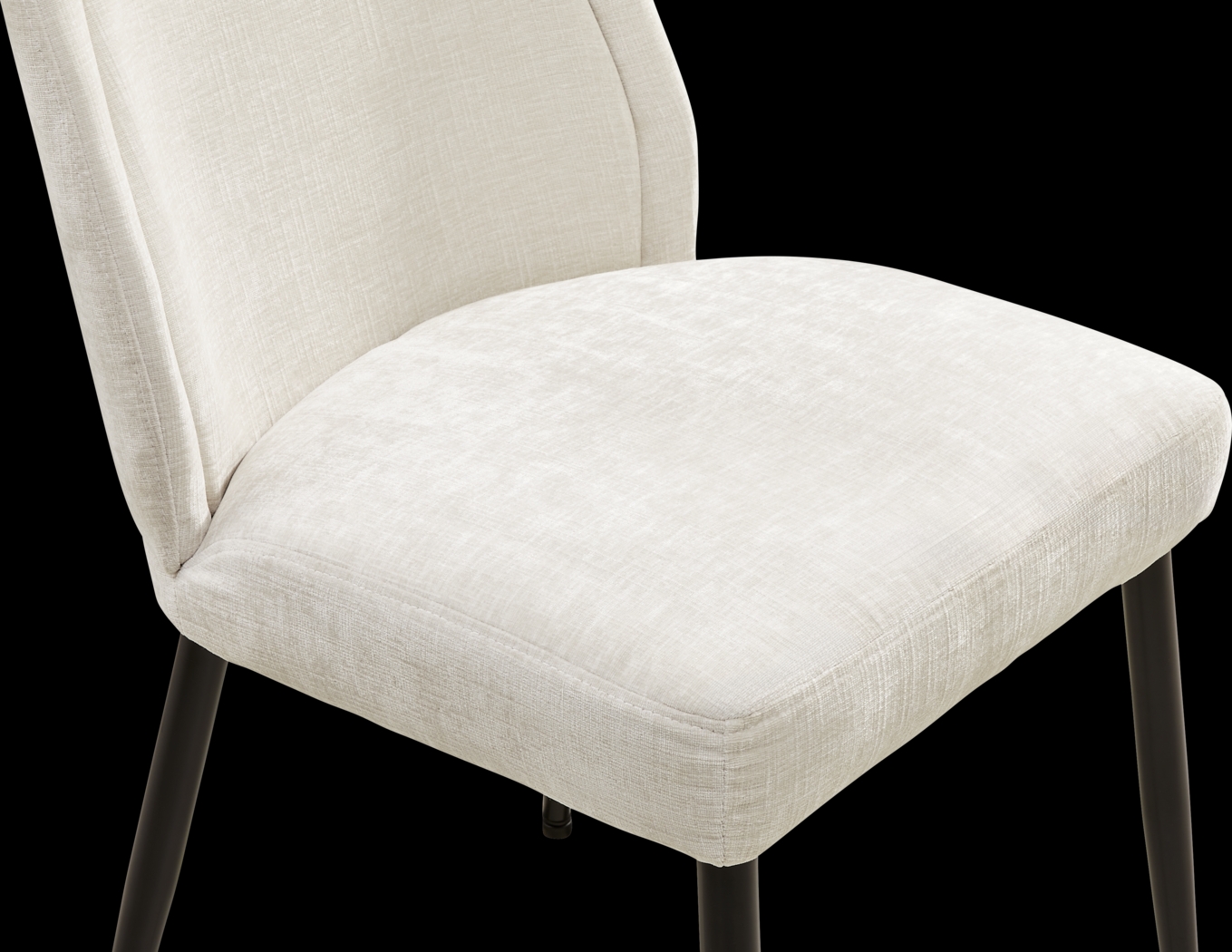 Grayhill White 5 Pc Dining Room with Sambuca Ivory Chairs - Thumbnail - Image 8