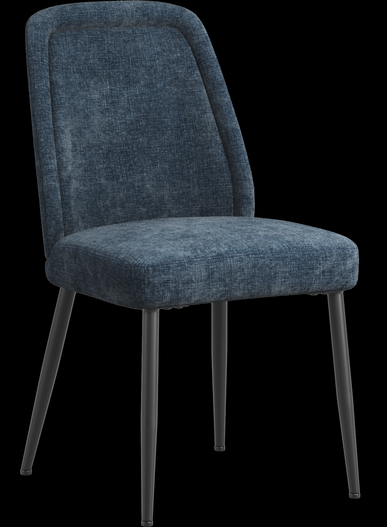 Grayhill White 5 Pc Dining Room with Sambuca Midnight Chairs - Thumbnail - Image 6