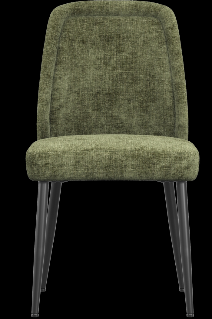 Sambuca Moss Upholstered Side Chair - Thumbnail - Image 2