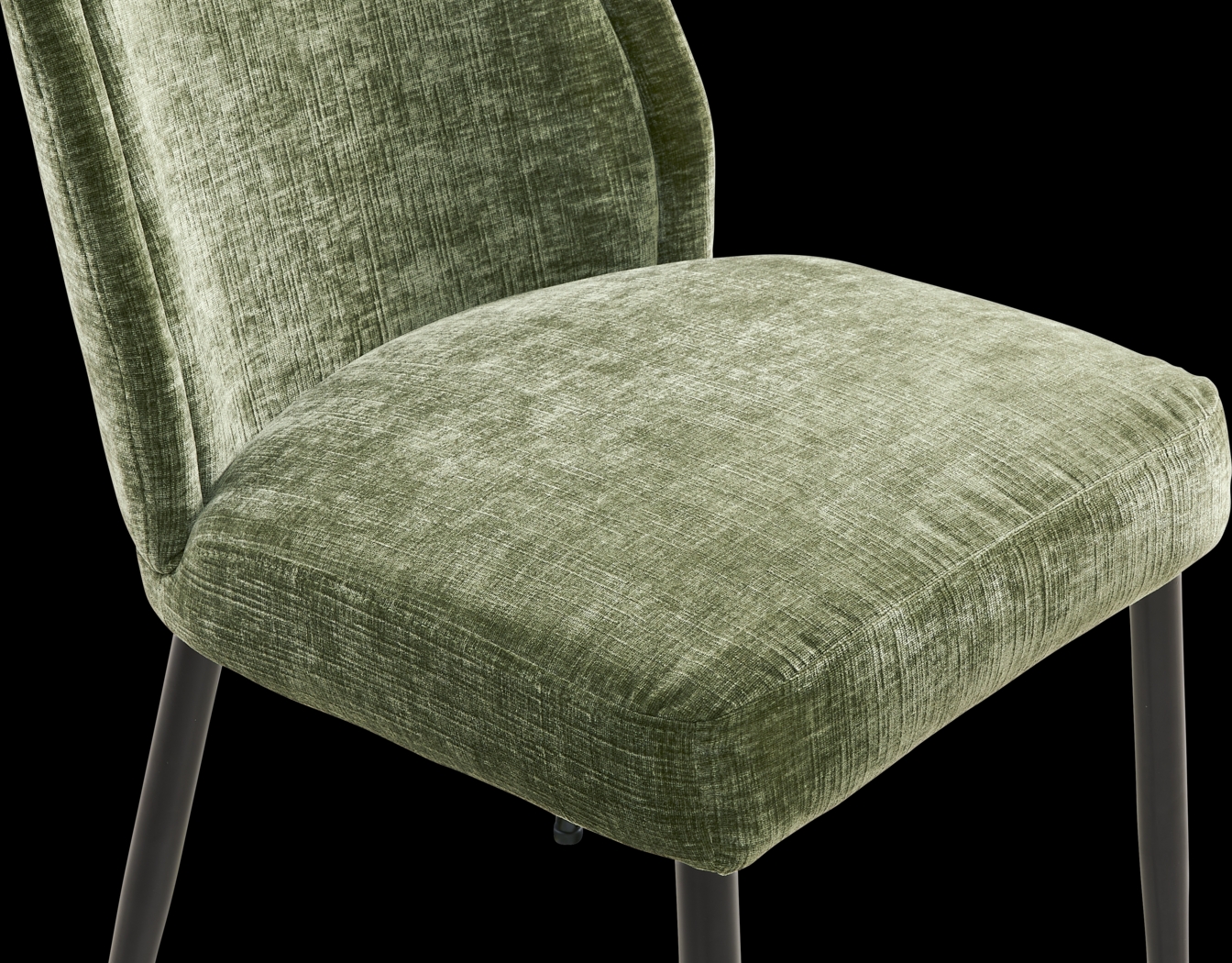 Sambuca Moss Upholstered Side Chair - Thumbnail - Image 3
