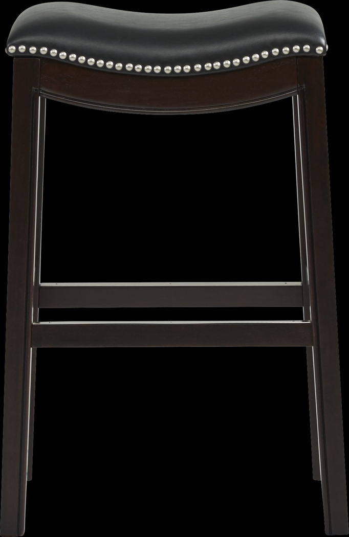 Samford Black Barstool - Thumbnail - Image 2