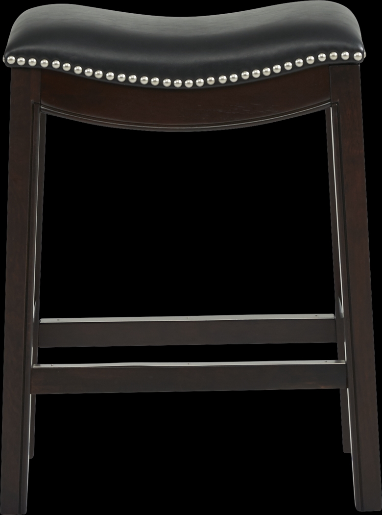 Samford Black Counter Height Stool - Thumbnail - Image 2