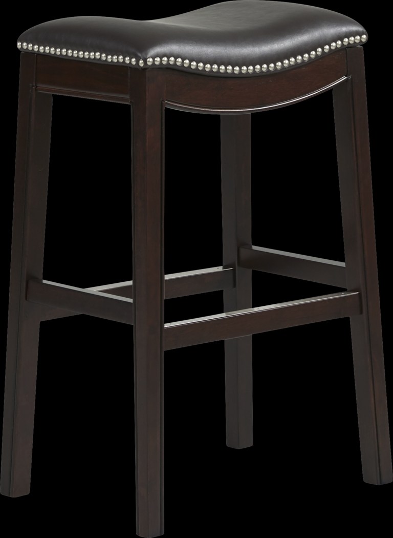 Samford Brown Barstool - Thumbnail - Image 1