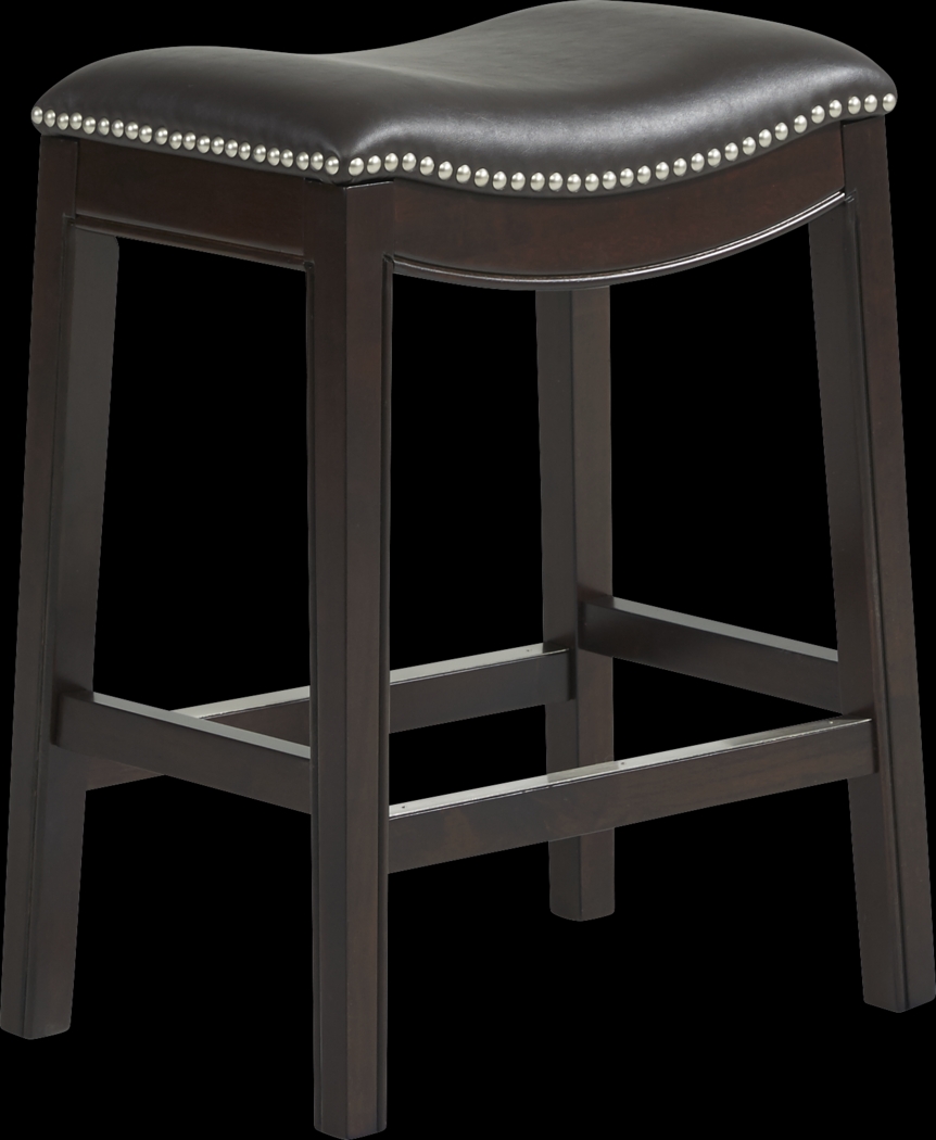 Samford Brown Counter Height Stool - Thumbnail - Image 1